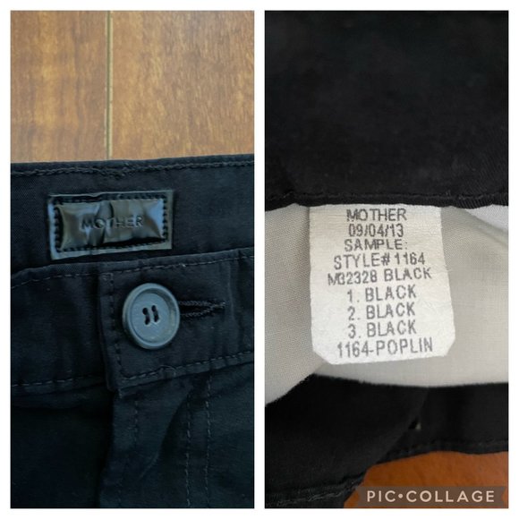 New MOTHER THE DROPOUT Women SAMPLE Casual Slim Crop Soft Jeans Pants NWT 16/32 - Picture 12 of 13